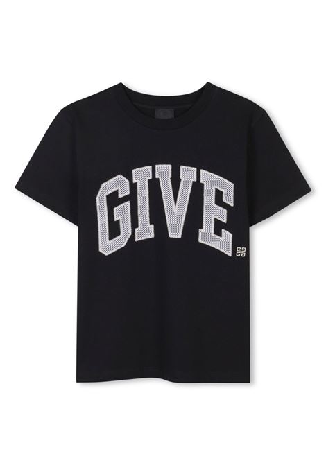 T-shirt con stampa GIVENCHY KIDS | H3073809B